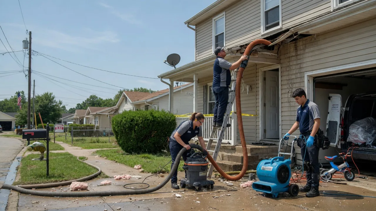 Water Damage Restoration in Hydetown, PA near me